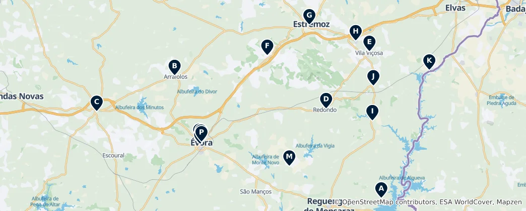 Mapa Castles & Fortifications