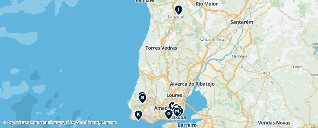 Parks and Gardens – Mapa