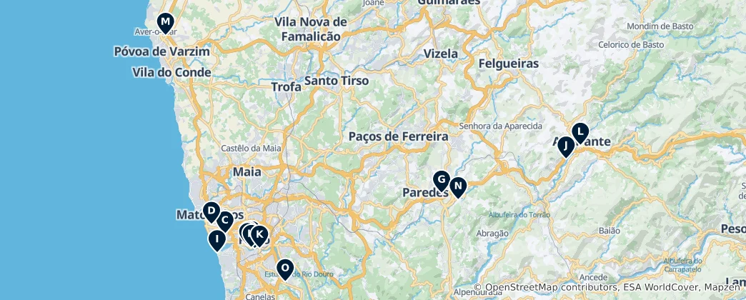 Mapa De Parks and Viewpoints