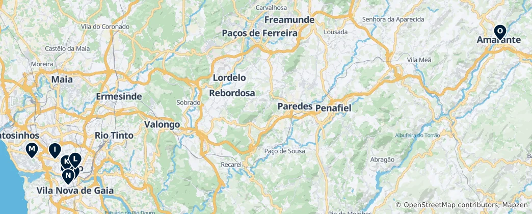 Mappa di Porto Essentials