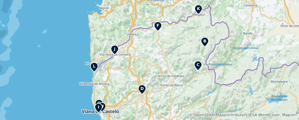 Mapa De Viana do Castelo Essentials