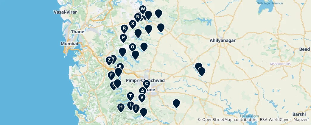 Map of Viewpoints and Nature Wonders