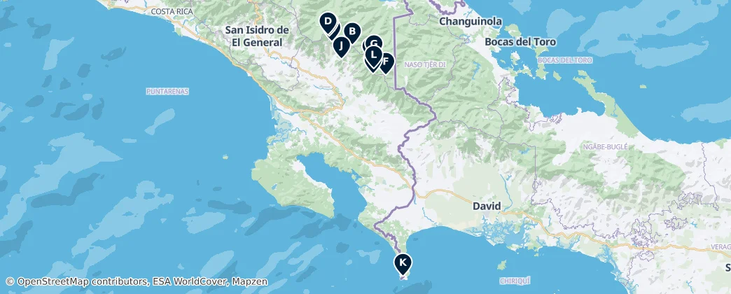 Mapa Majestic Mountains and Peaks