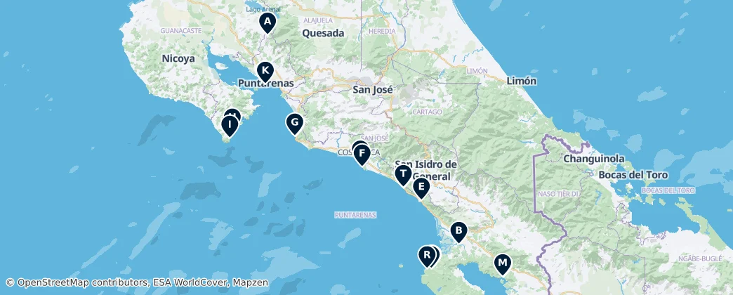 Map of Taste of the Region