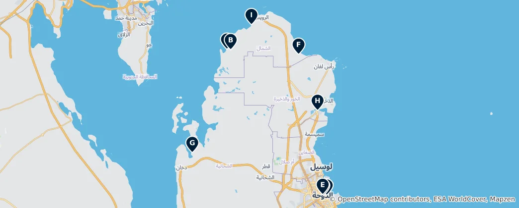 Map of Heritage Sites