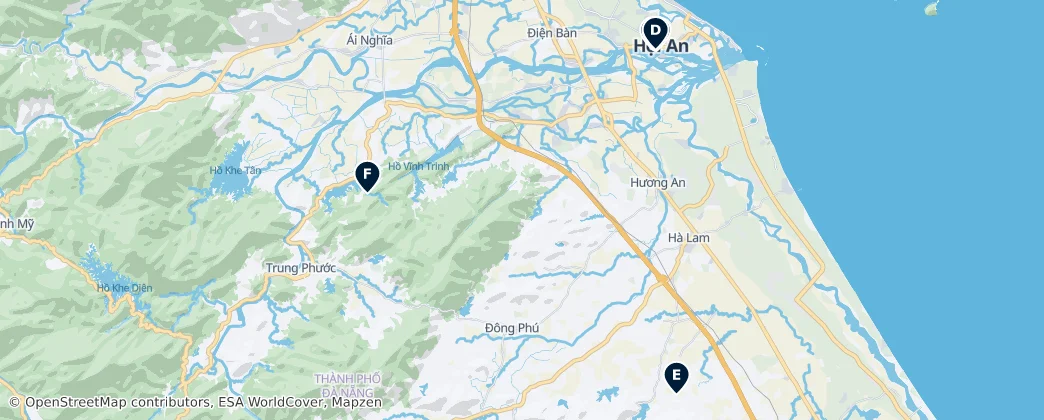 Map of Hoi An's Cultural Gems
