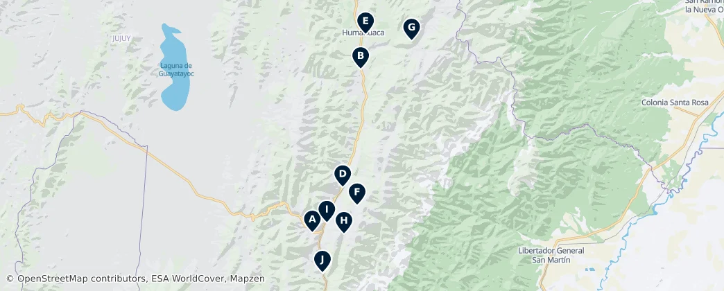 Map of Historic Churches & Sacred Sites