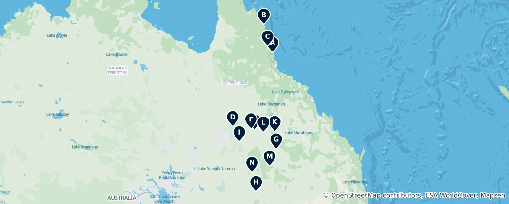 Térkép: Caravan & Camping Sites