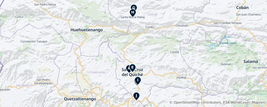 Mapa Quiché Essentials
