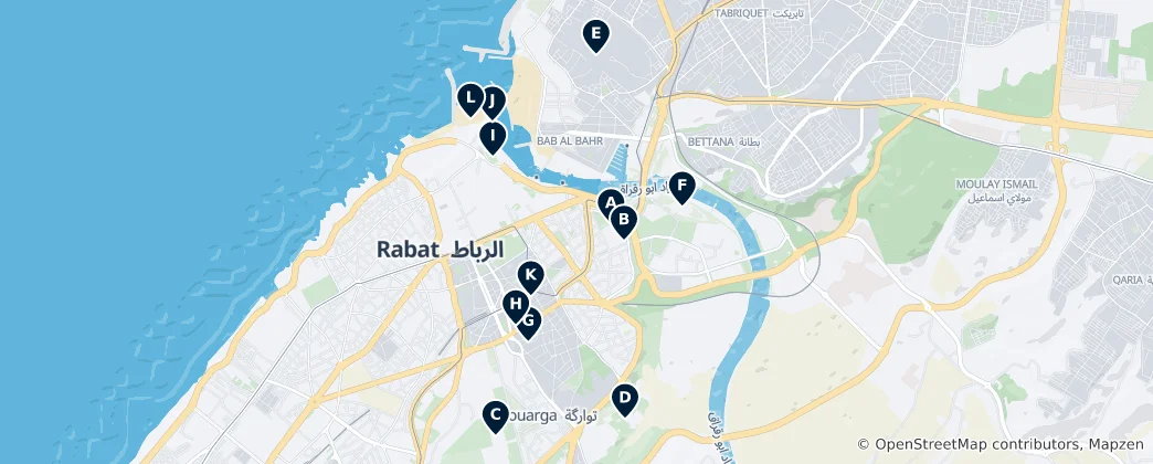 Mapa To nejlepší z Rabatu