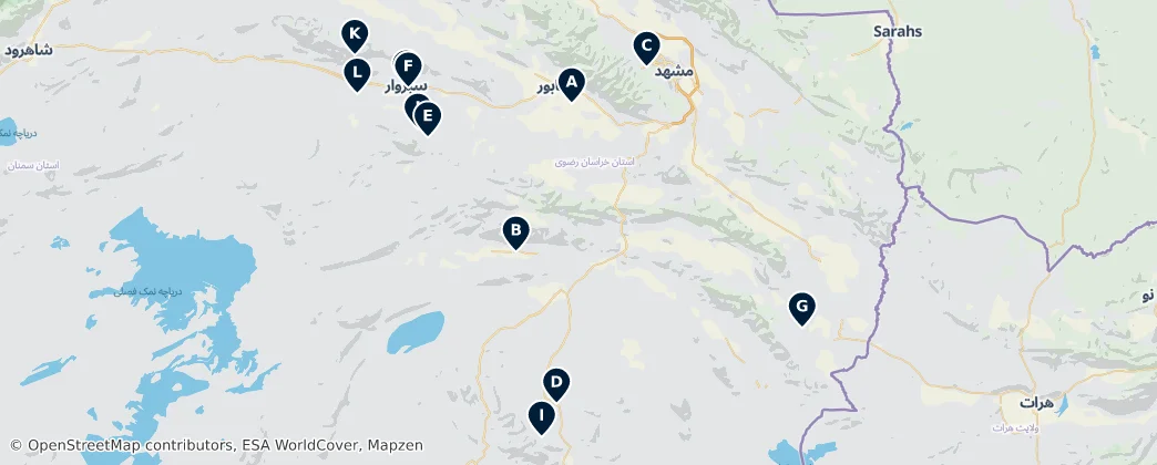 Mosques and Shrines — Mappa