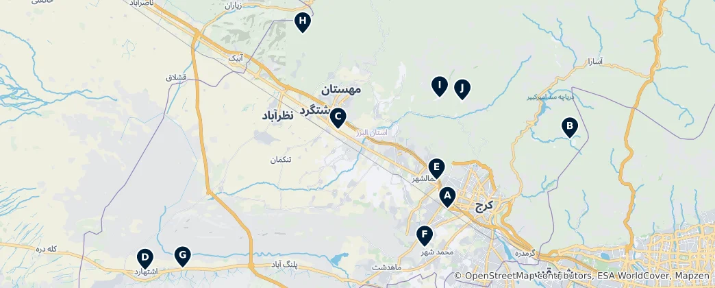 Mapa Religious Heritage