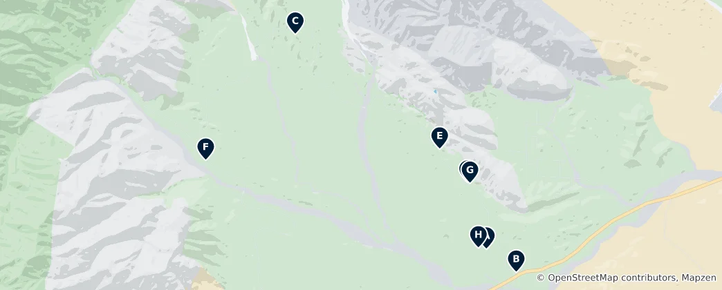 Mapa Red Rock Canyon Essentials