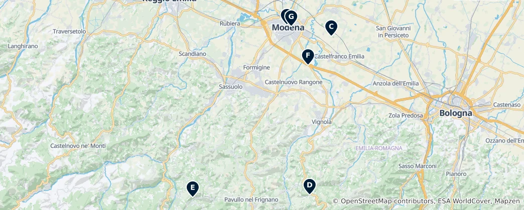 Mapa Hidden Gems