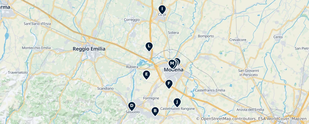 Mapa Museums & Galleries