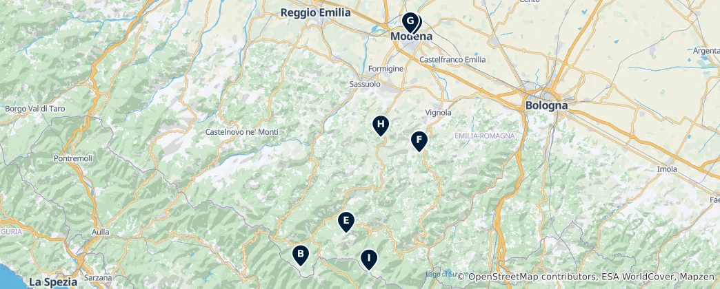 Mapa Parks & Nature
