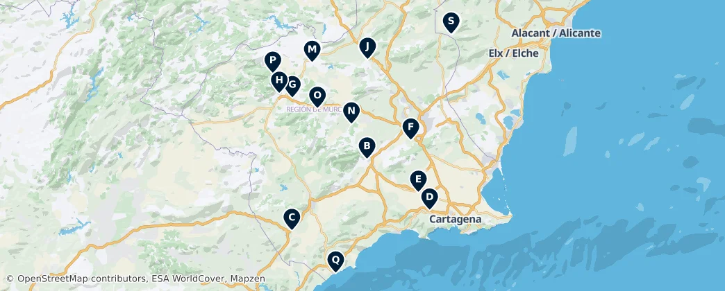 Mapa Theatres and Cinemas