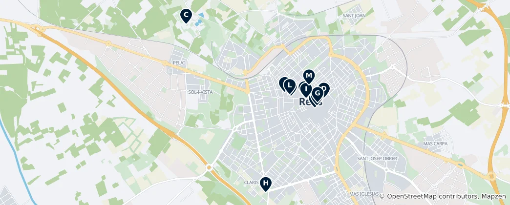 Mapa Reus Essentials