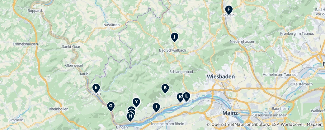 Map of Sacred Sites & Spiritual Heritage