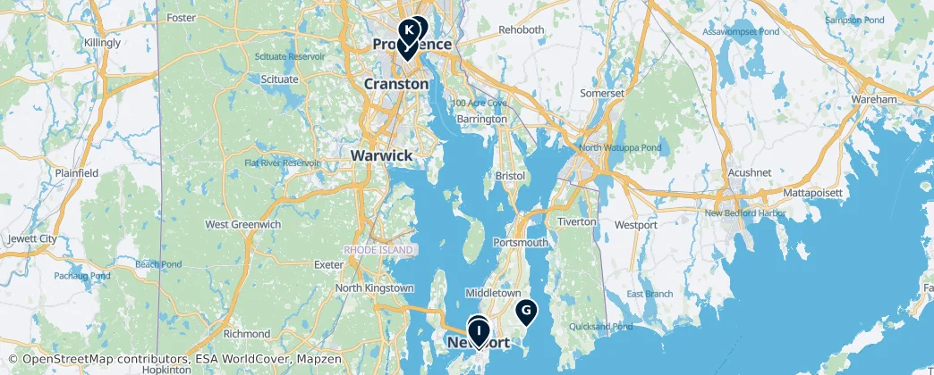Mapa de Historic Places of Worship