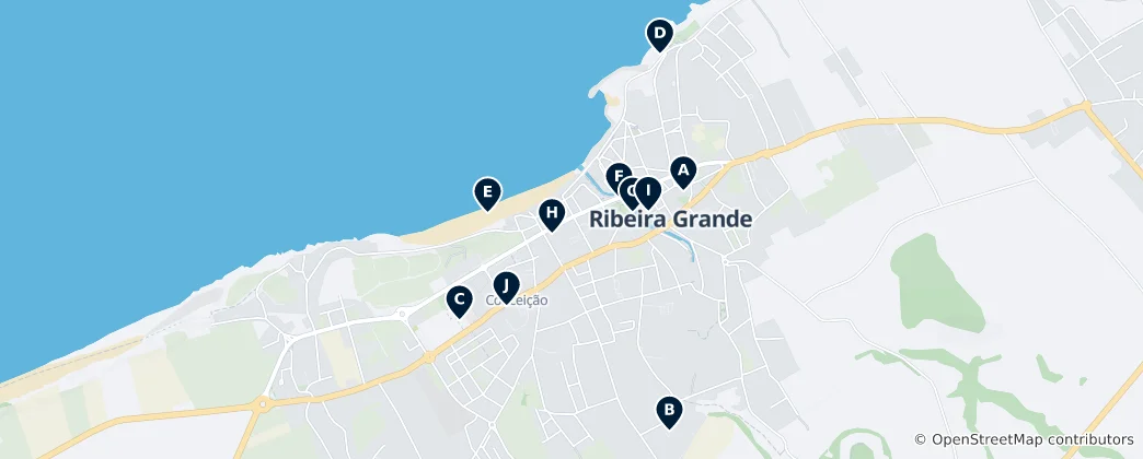 Mapa Ribeira Grande Essentials