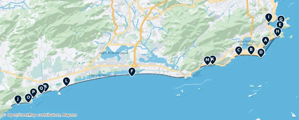Best Beaches — Carte