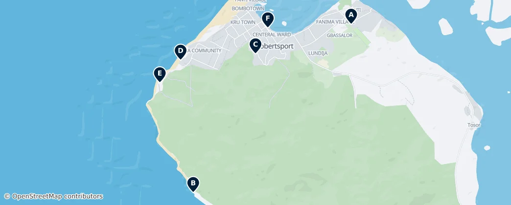 Robertsport Essentials — Map