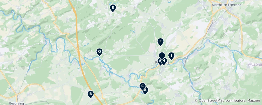 Map of Rochefort Essentials
