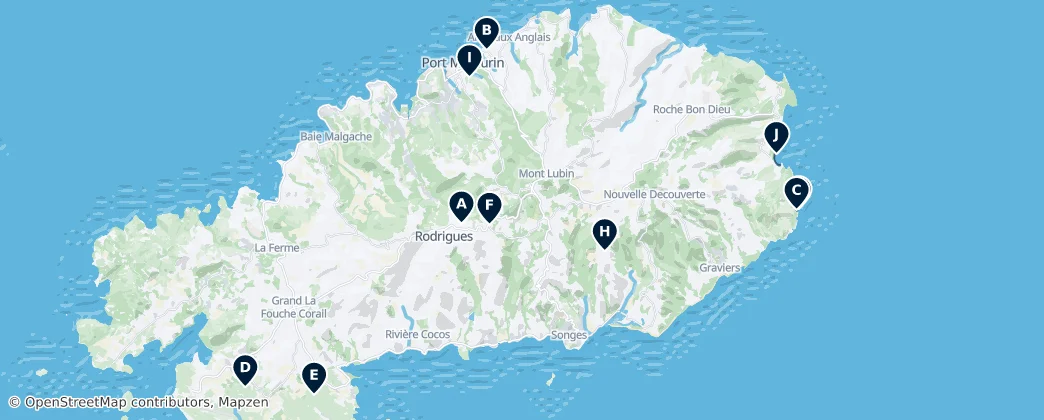 Rodrigues Essentials — Map