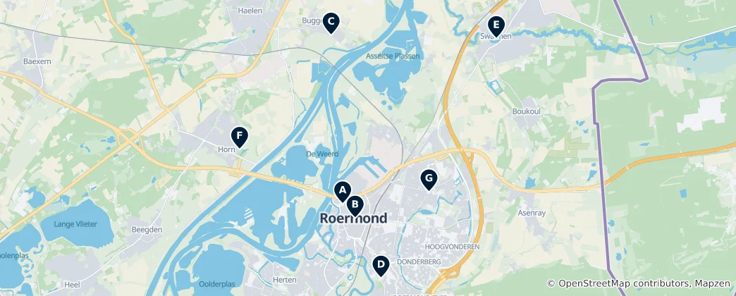 Mapa Historic Churches & Chapels