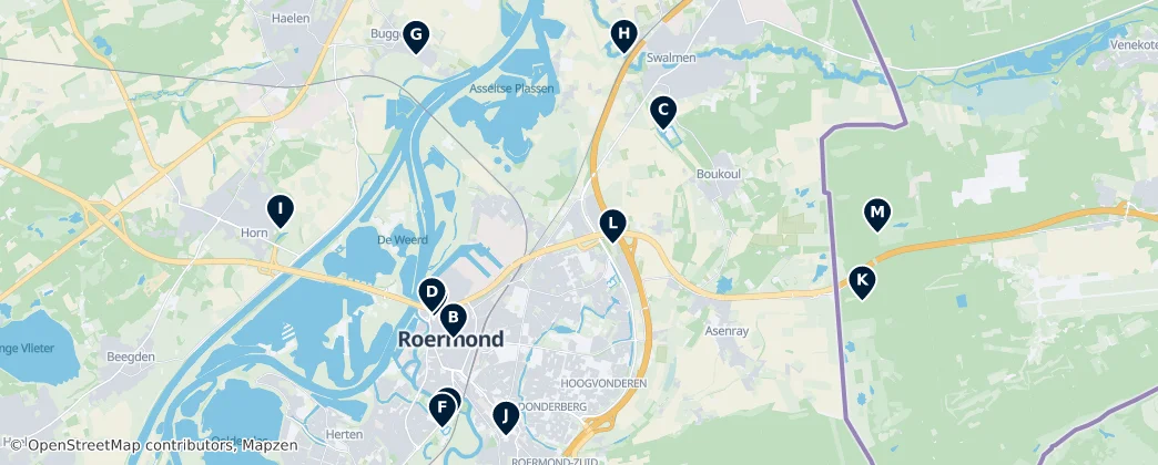 Historic Sites of Roermond 지도