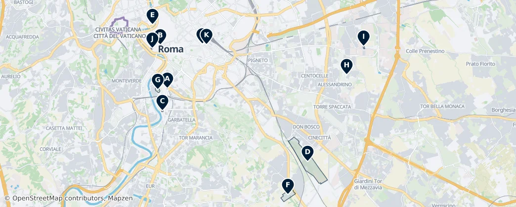 Hidden Gems — Map