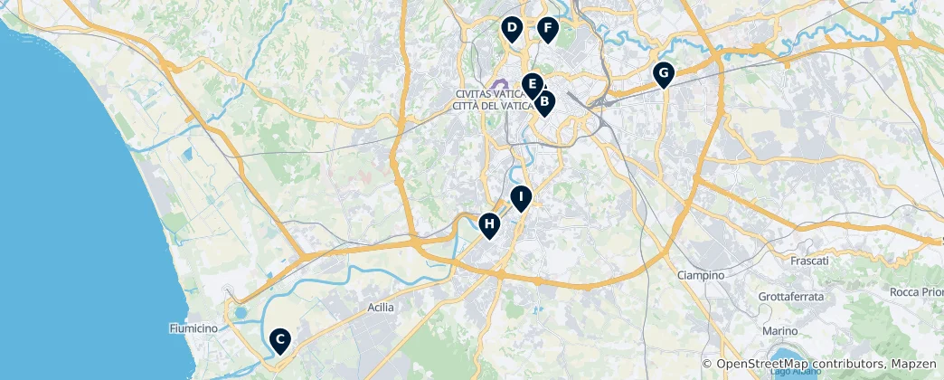 Map of Historic Theatres & Cinemas
