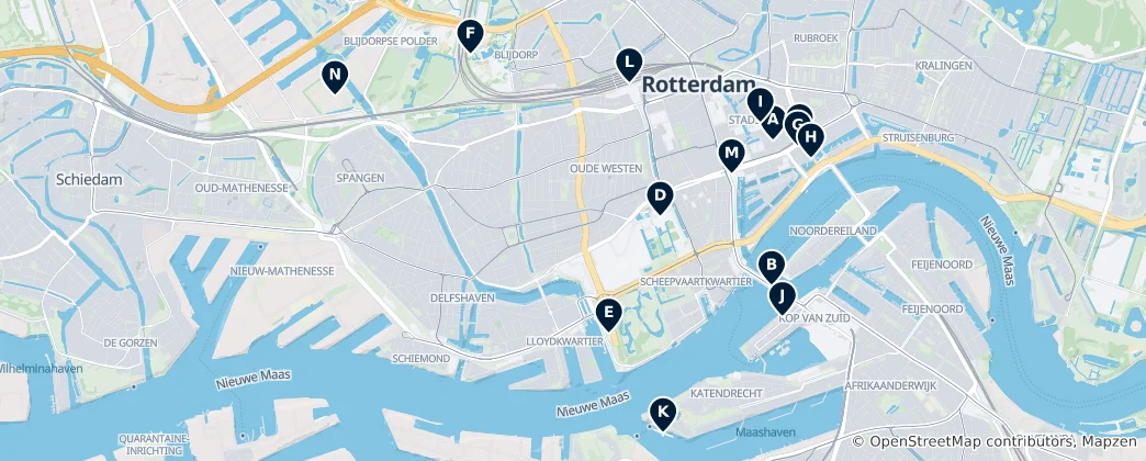 Карта Rotterdam Essentials