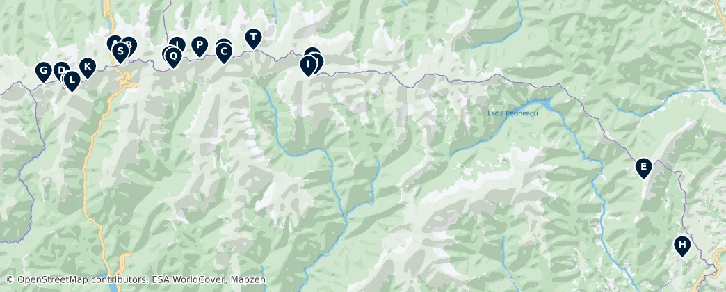 Majestic Mountain Peaks — Térkép