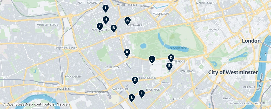 Historic Churches & Cathedrals — Map