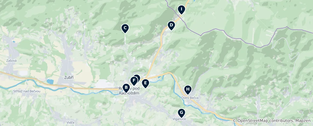 Map of Religious Heritage Sites