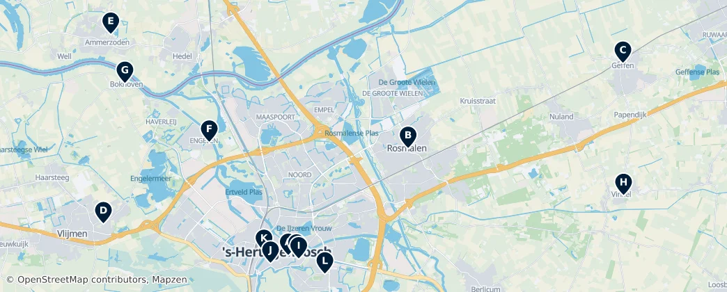 Historic Churches & Cathedrals — Map