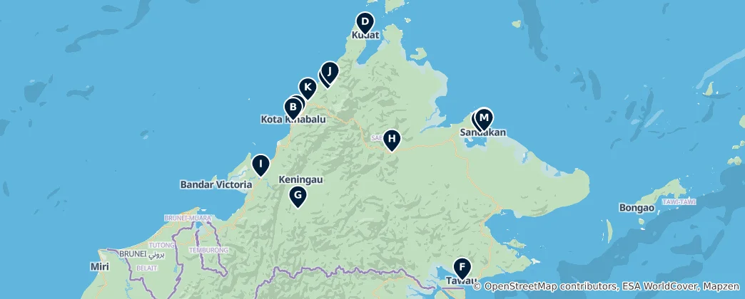 Map of Sacred Sites and Spiritual Landmarks