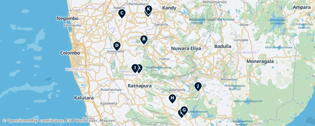 Map of Historical Sites