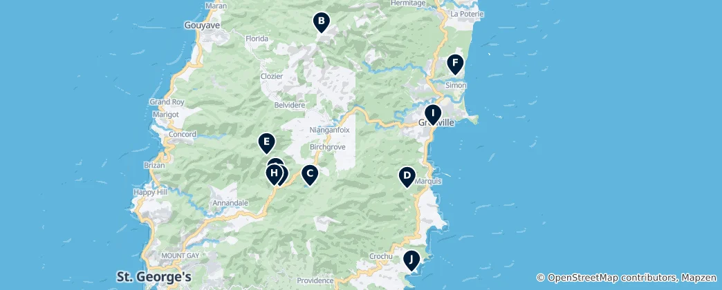 Mappa di Saint Andrew Essentials