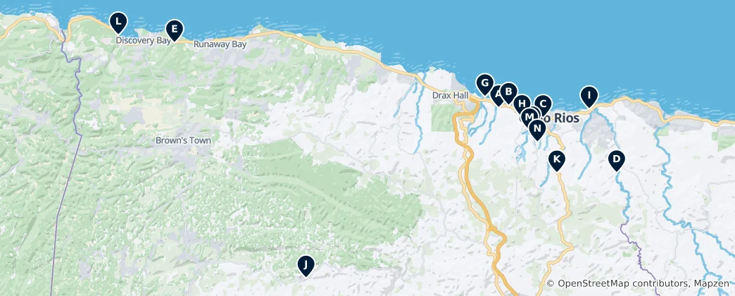 Mapa Saint Ann Essentials