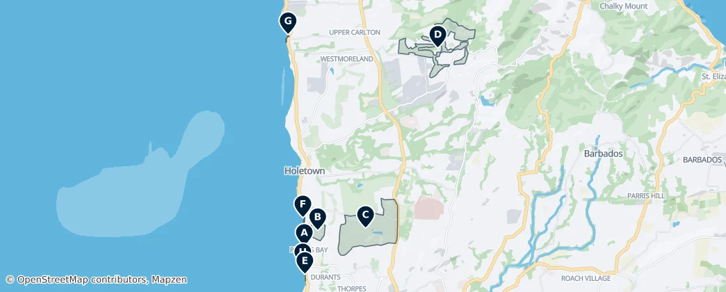 Coastal Leisure — Mapa