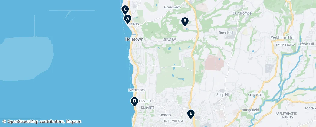 Historic Sites — Mapa