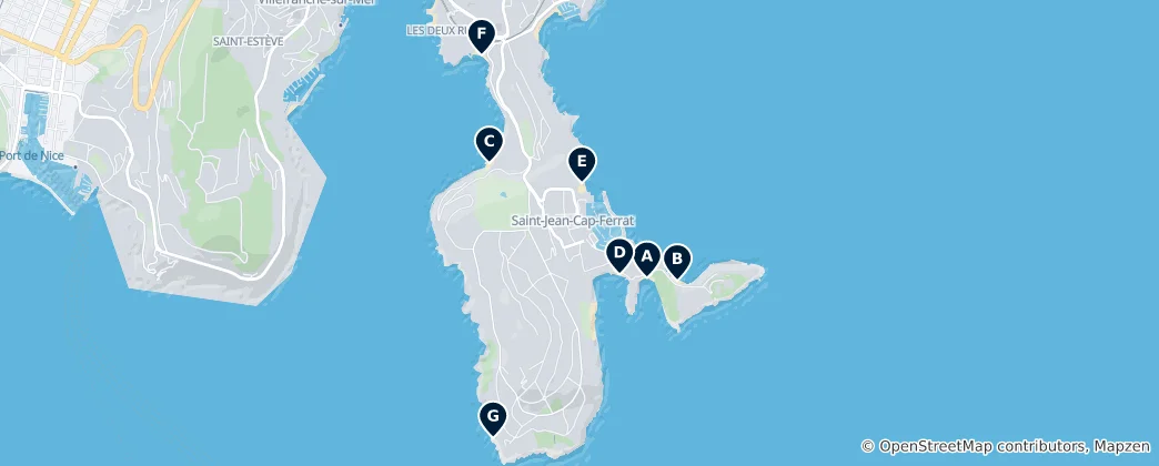 Mapa De Best Beaches