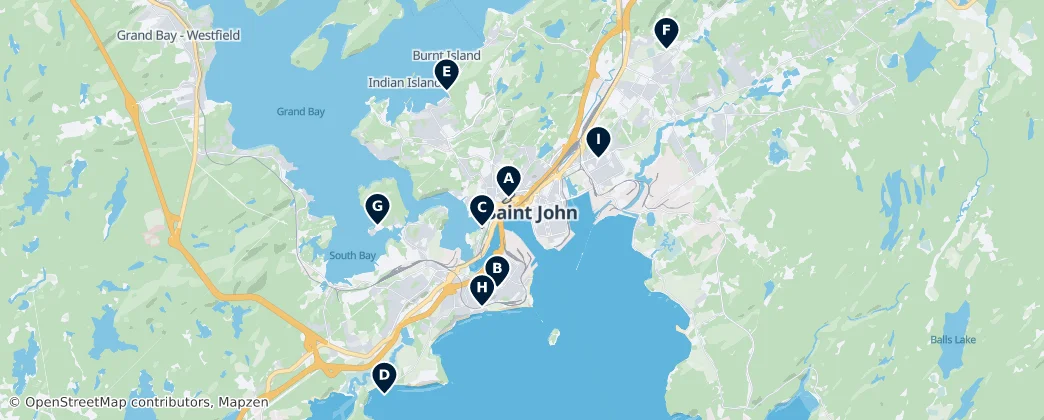 Editor's Choice: Saint John — Map