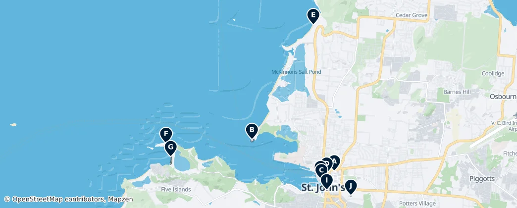 Saint John Essentials — Map