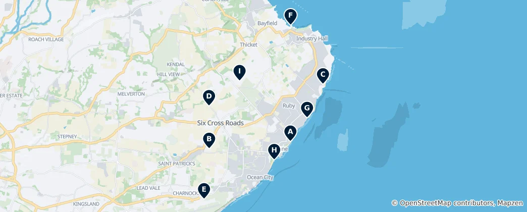 Mapa Saint Philip Essentials