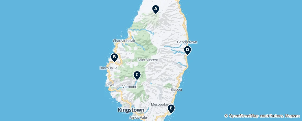 Map of Nature & Hiking