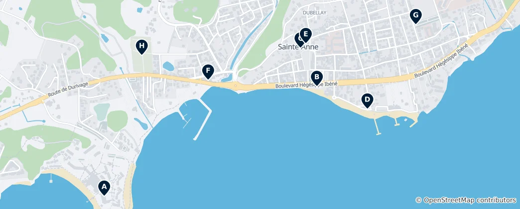 Mappa di Sainte-Anne Essentials